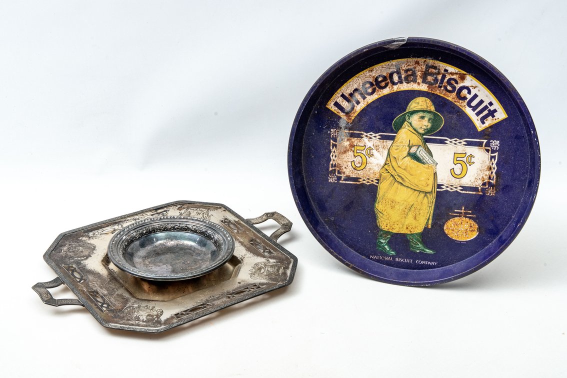 Serveware: Uneeda Biscuit, Reed & Barton Bowl, &..