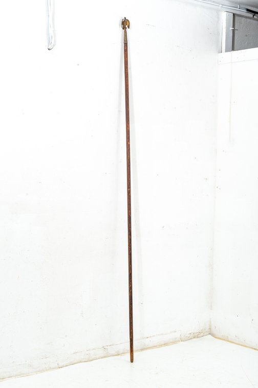 GAR Flag Pole With Eagle Finial