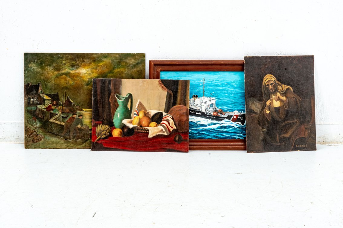 Paintings - Nautical, Still Life, & Portraits