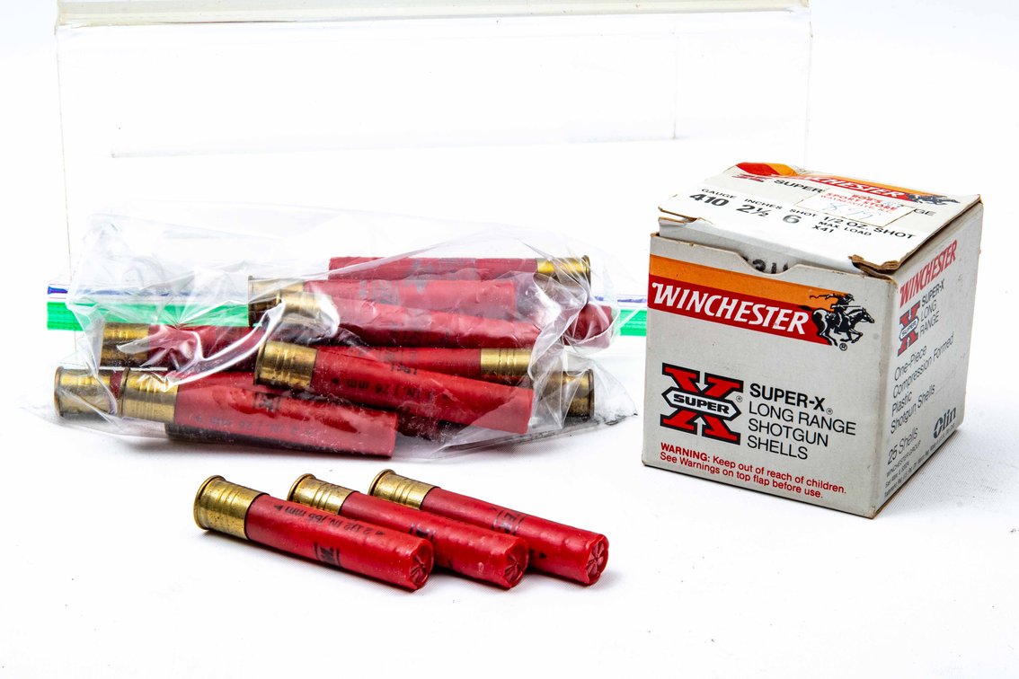 23 Rounds of 410 2½" and 14 Rounds of 410 3"