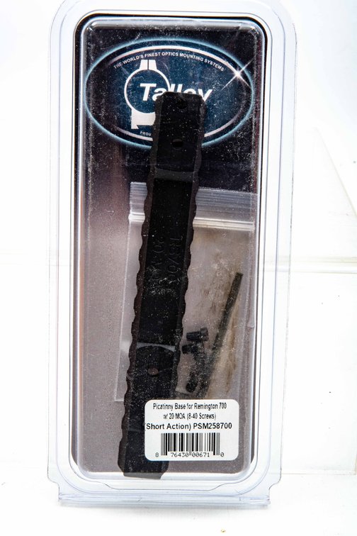 NIP Talley Picatinny Base Rem 700 S/A 20MOA