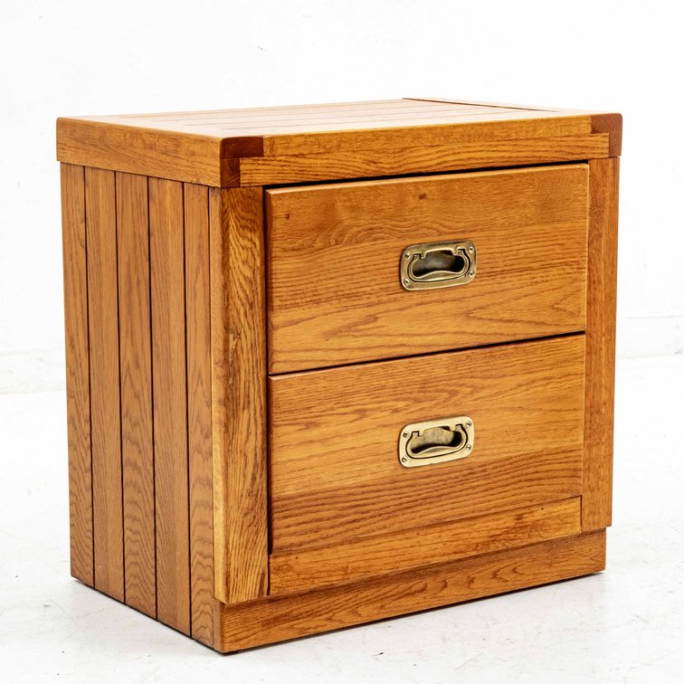 Young Hinkle Oak "Passport" Nightstand