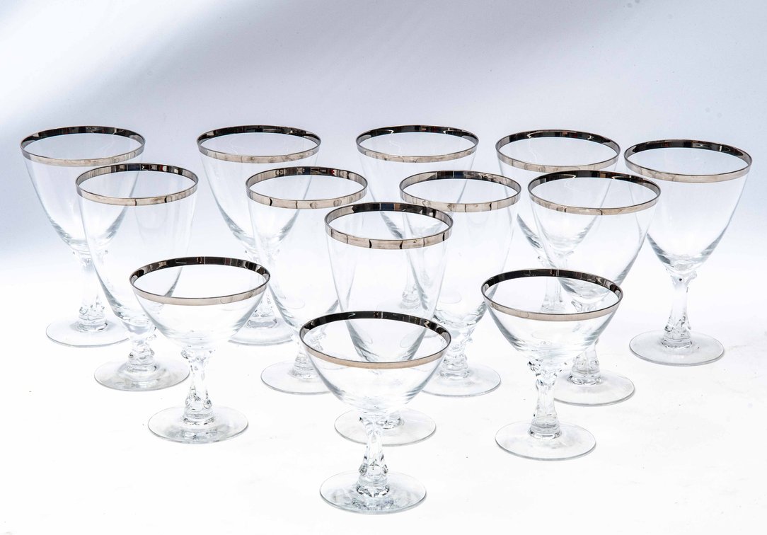 Fostoria "Wedding Ring" Glasses