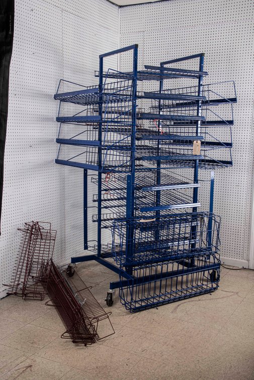 Wire Rack Storage or Product Display Unit
