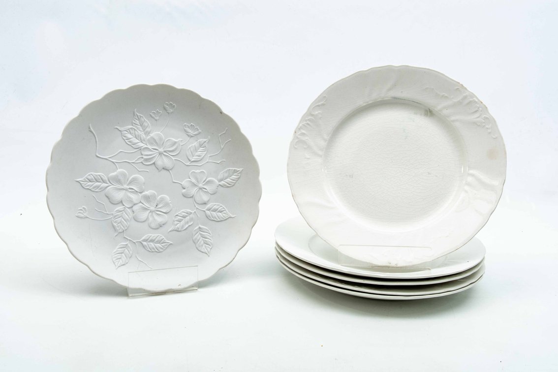 Kaiser Bisque Plate & Johnson Bros. Plates