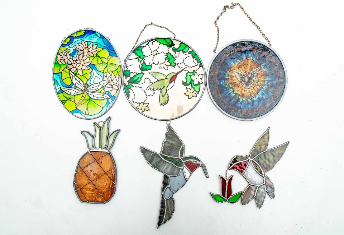 Stained Glass Window Hangings