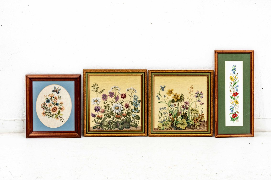 Embroidery, Cross-Stitch, & Needlepoint Wall Art