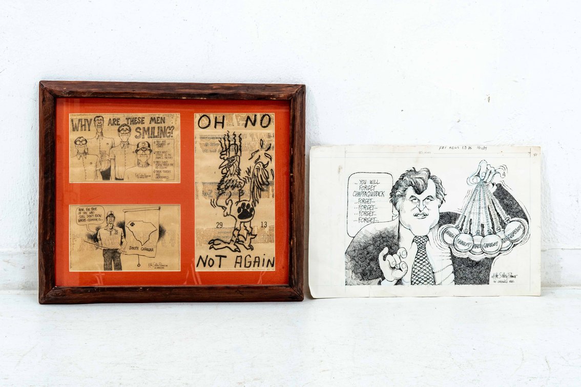 Older Kate Salley Palmer Original Political Cartoon & Prints