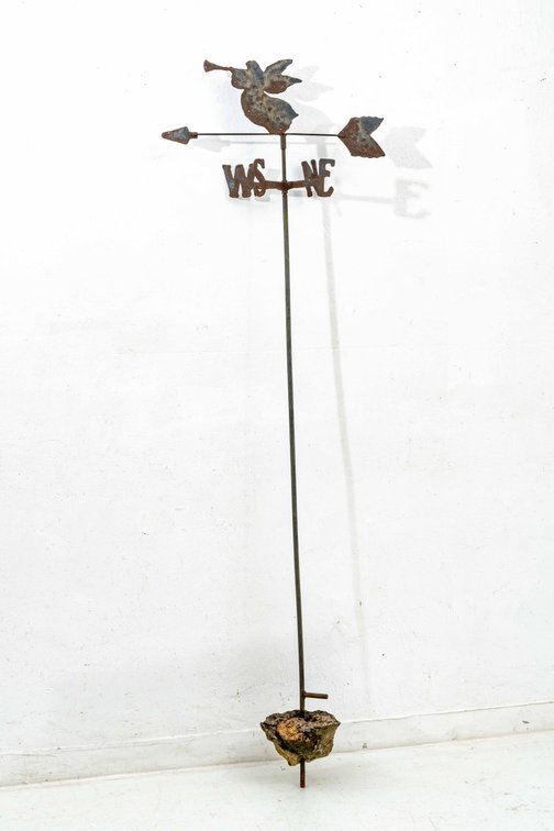 Weather Vane w/ Angel Topper- Handmade