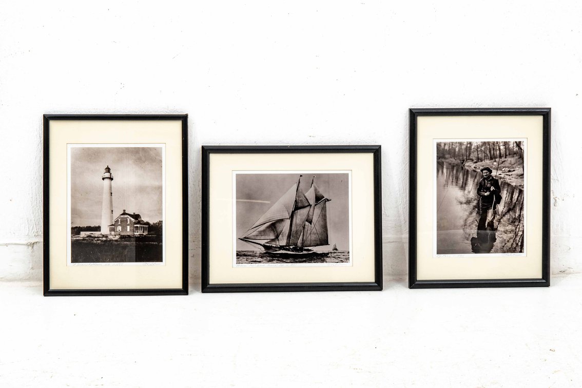 3 Signed Photography Prints by Julia