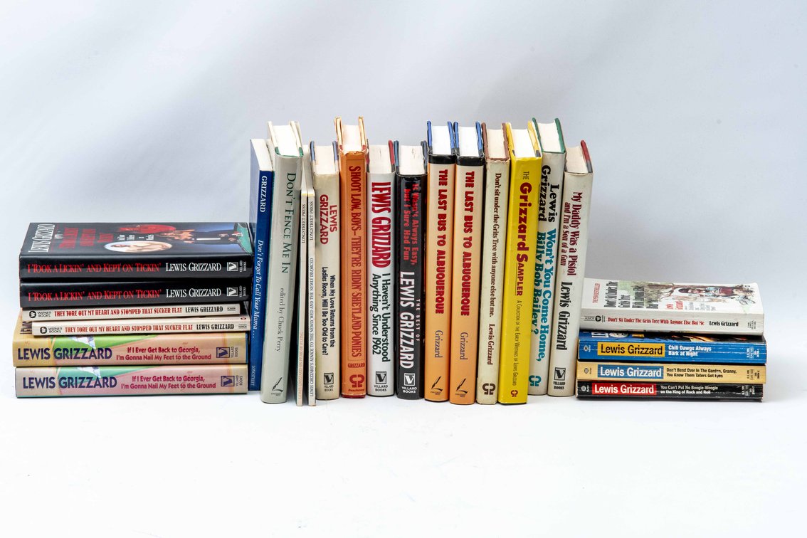 Lewis Grizzard- Super Collection- First Ed. & more