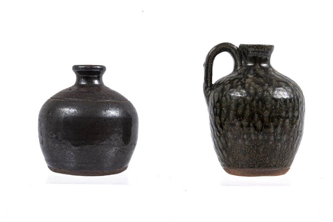 Cleater & Cleater Jr. Meaders Pottery Jug & Vase