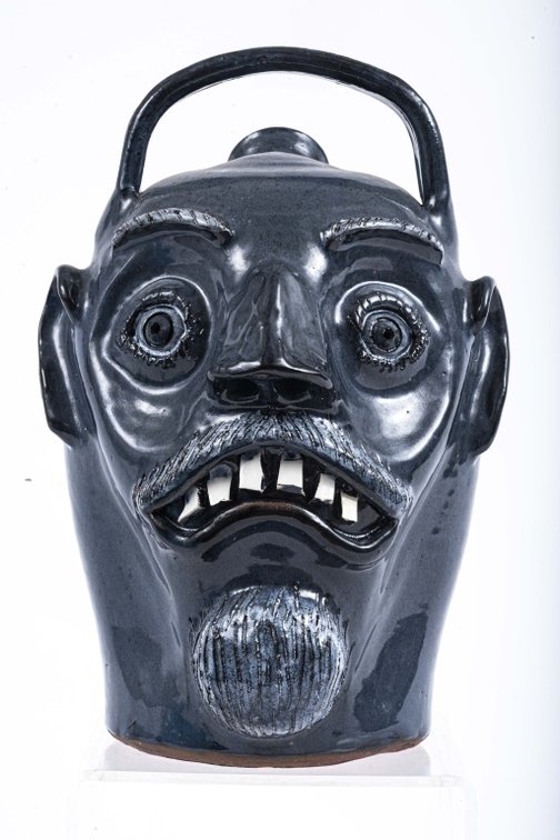 Stanley Ferguson Blue Face Jug #1
