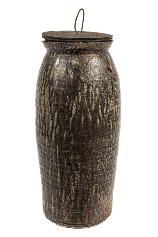 Early Tall Slender 4 Gallon Tobacco Spit Churn