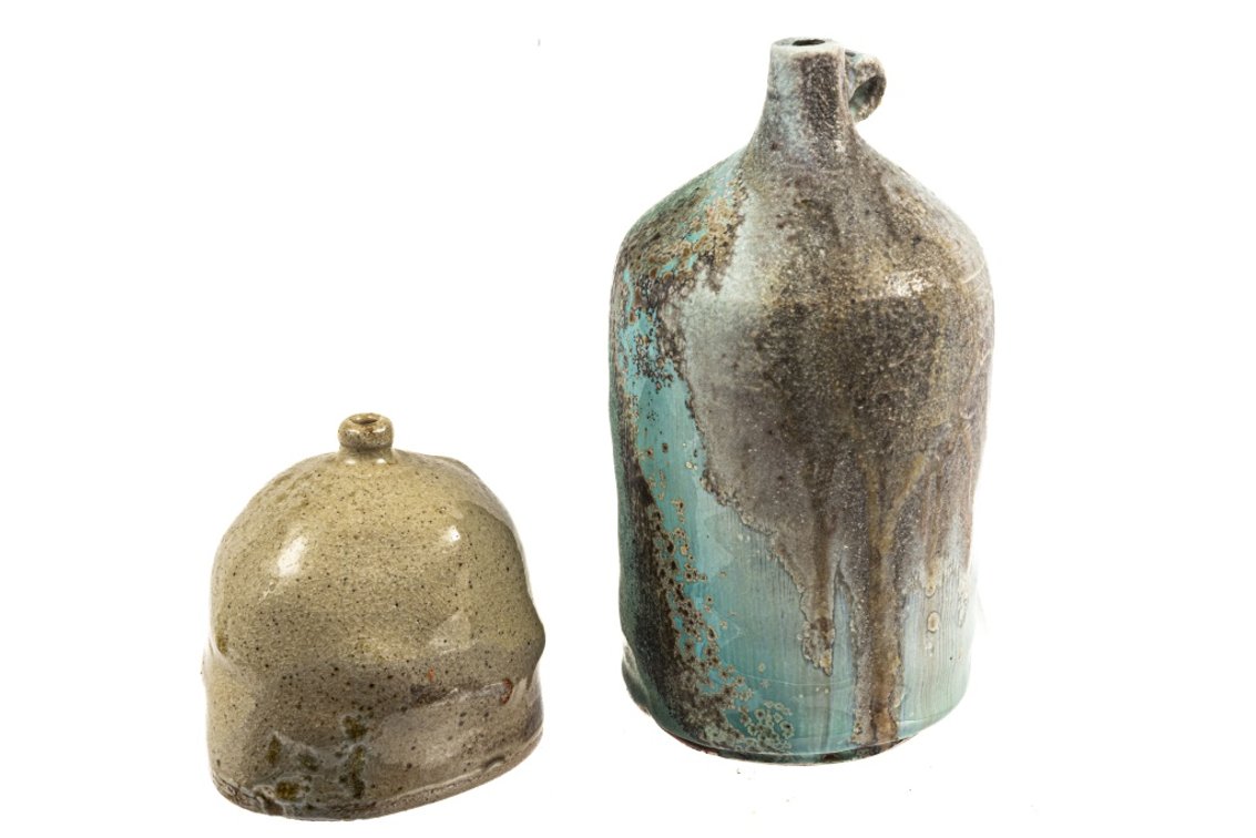 2 Noel Benedict Vases - Jug & Freeform