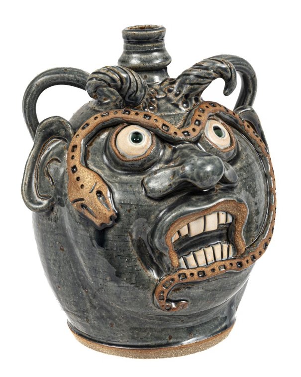 Karen Labarga "The Accuser" 378 Devil Snake Jug