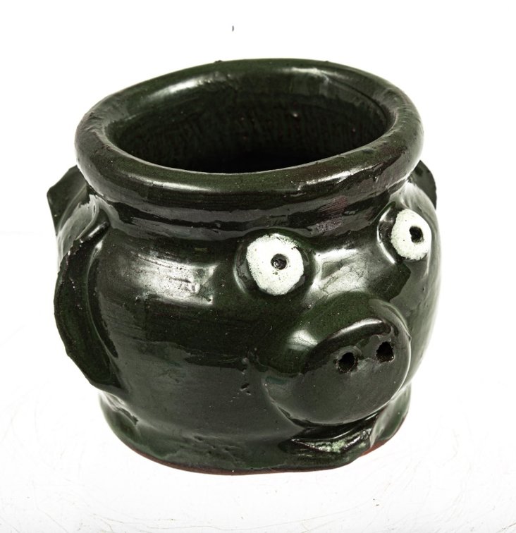 2006 Chris Ferguson Mini Pig Bean Pot