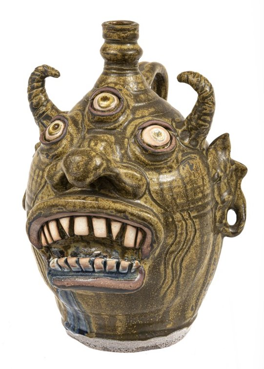 Karen Labarga 3-Eyed Devil Jug