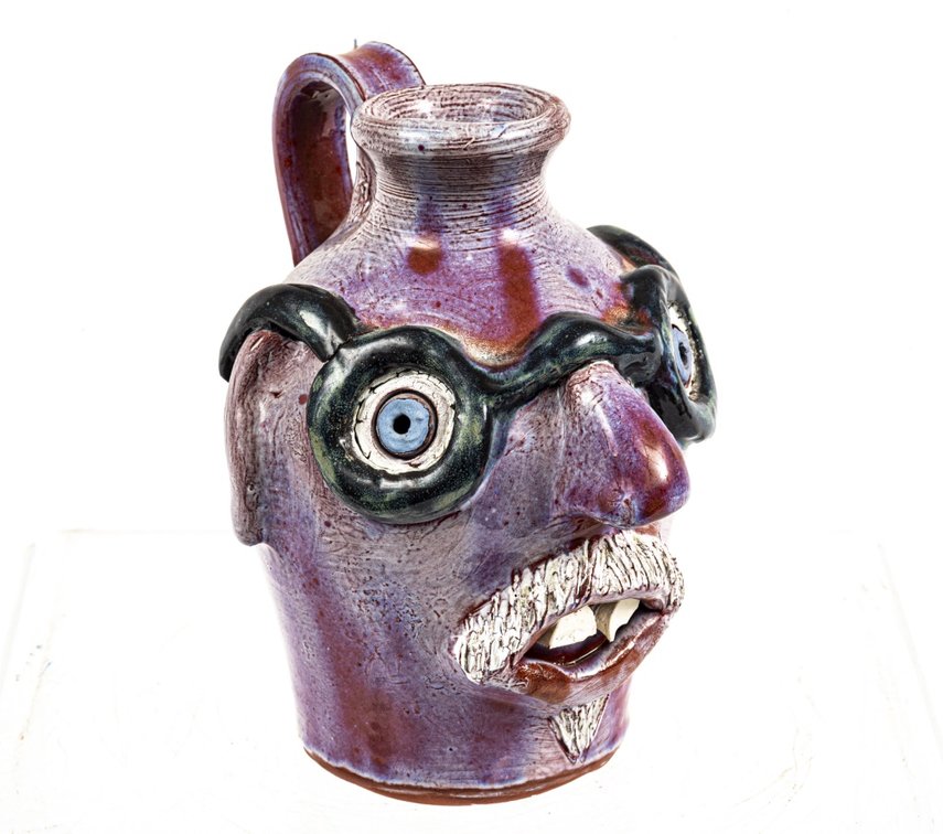 Jamie Ferguson 7th Gen Mini Purple Face Jug