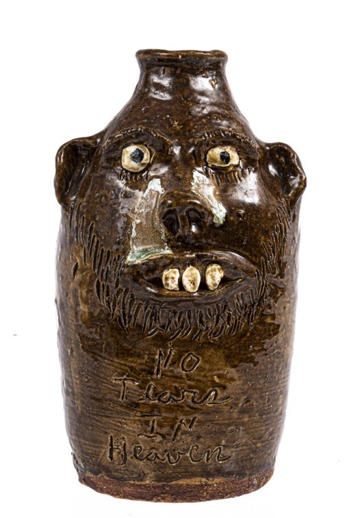 Marie Rogers No Tears in Heaven Face Jug