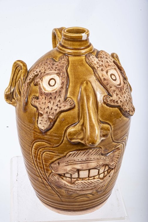 Rare Karen Labarga "Alligator Man" 141 Jug