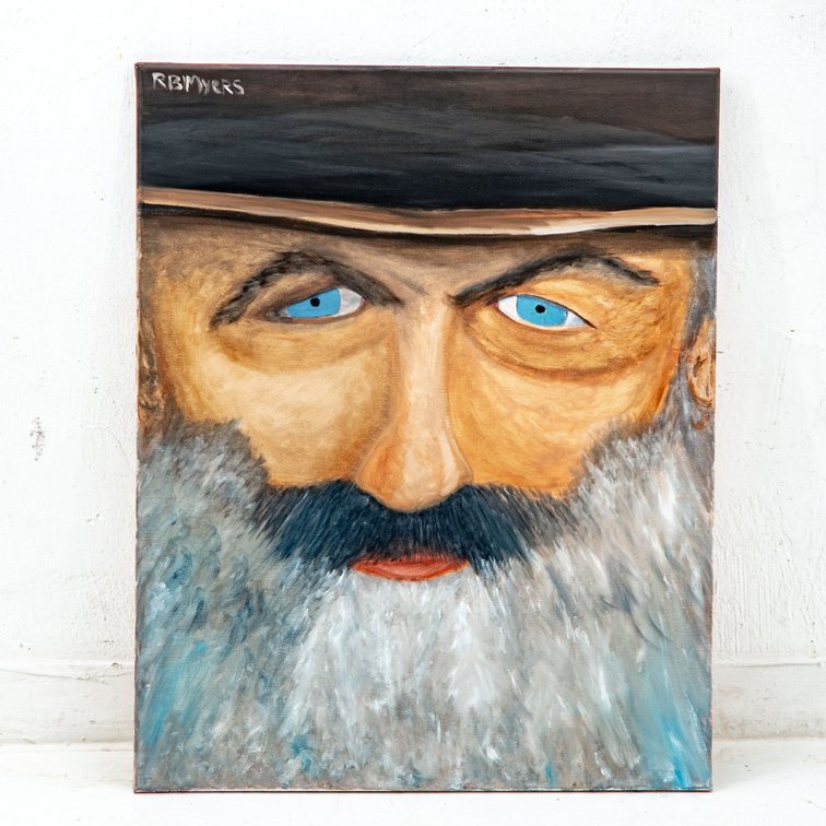 Appalachian Folk Art - Popcorn Sutton by RB Myers