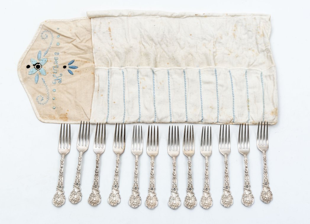 12 Gorham Sterling Forks- 613 Grams