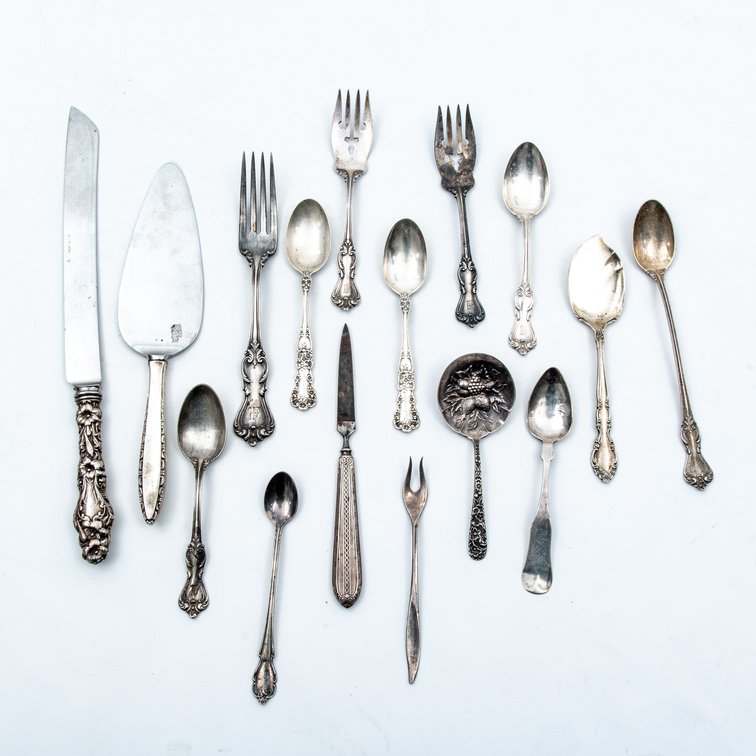 16 Pieces of Sterling Flatware- 364G