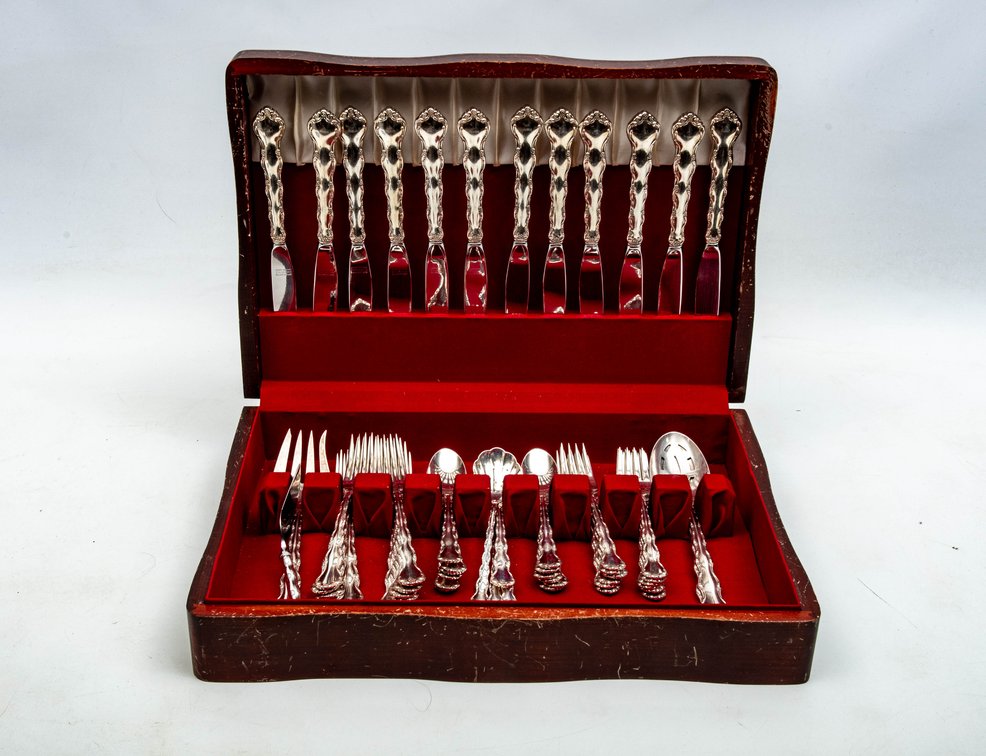 50 Pc. Sterling Flatware- Reed & Barton- 1919 G