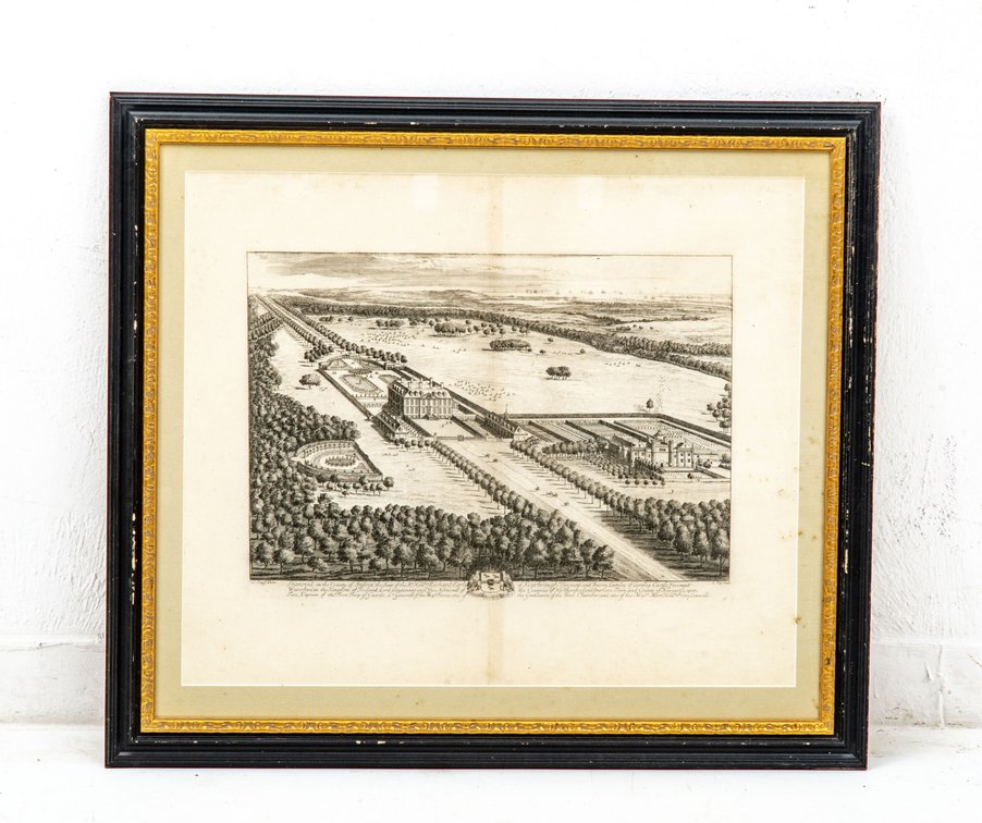 Knyff & Kip Engraving: Stansed in Sussex