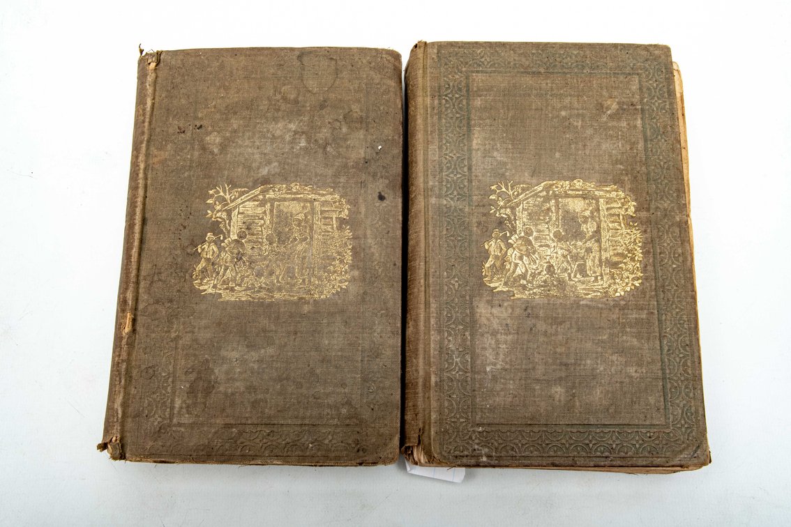 1852 Two Volume Uncle Tom's Cabin Books