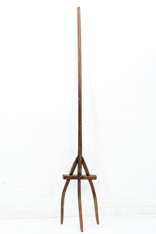Antique Hay Fork in Very Good Condition