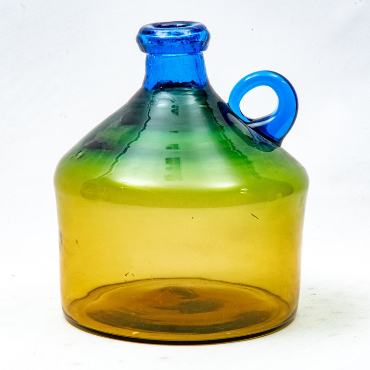 Rare Large Blenko Mountain Top Whiskey Jug #7740