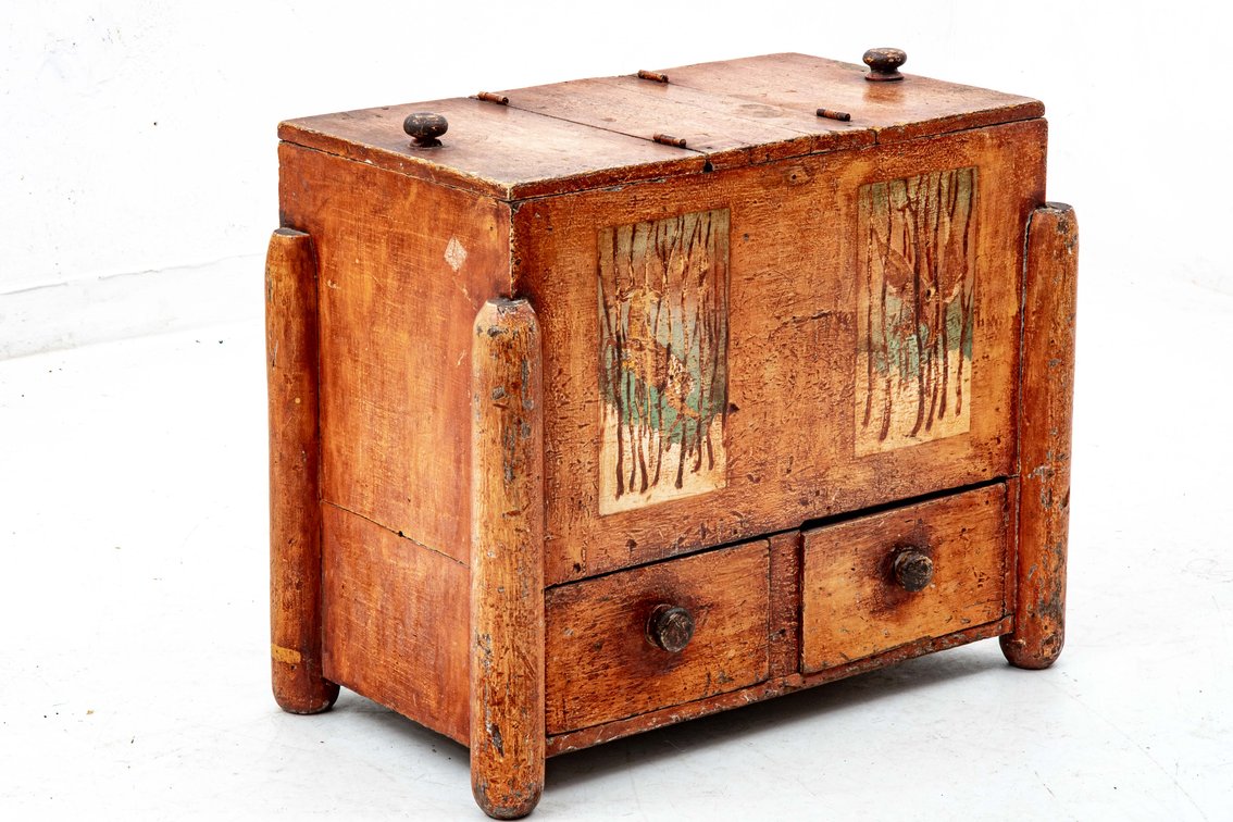 Antique Dry Storage Bin