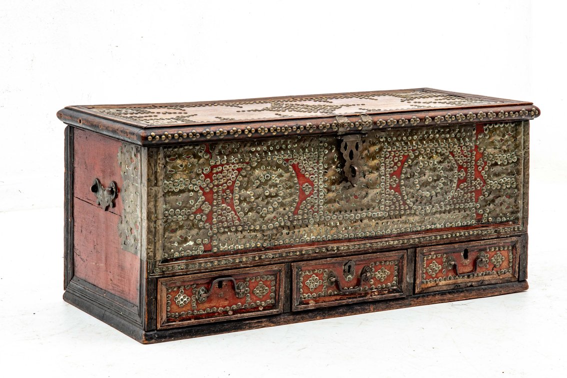 Antique Zanzibar Dower Chest