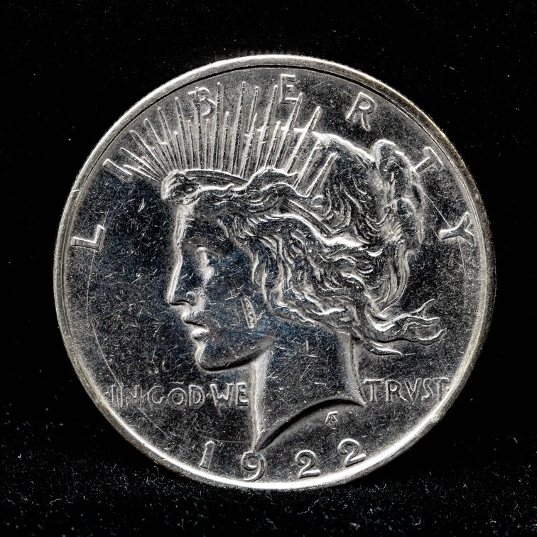 1922 D Peace Silver Dollar