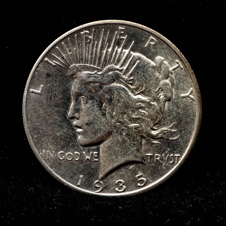 1935 S Peace Silver Dollar