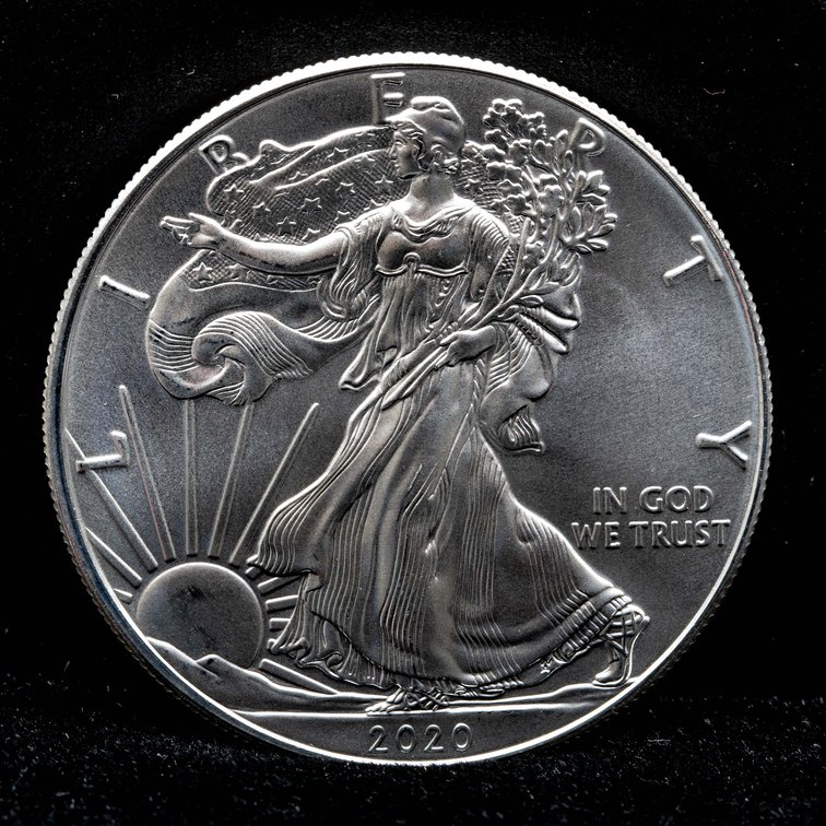 2020 Unc American Silver Eagle 1oz $1 Coin