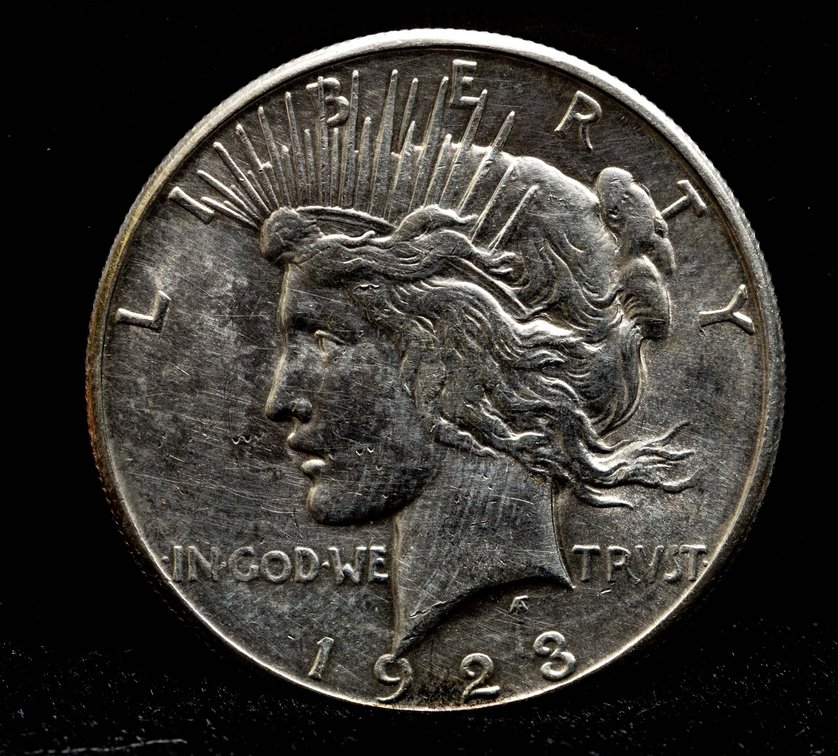 1923 S Peace Silver Dollar
