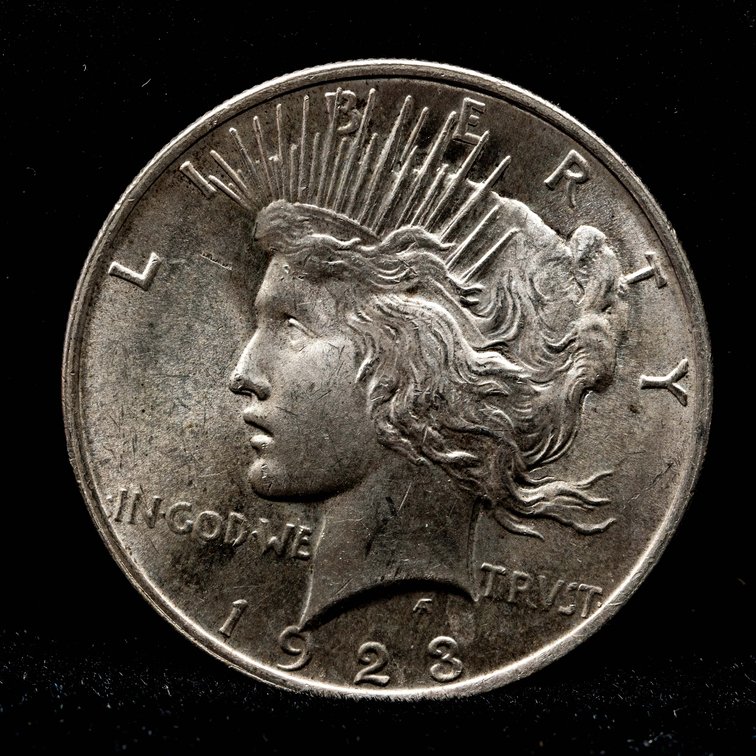 1923 Peace Silver Dollar
