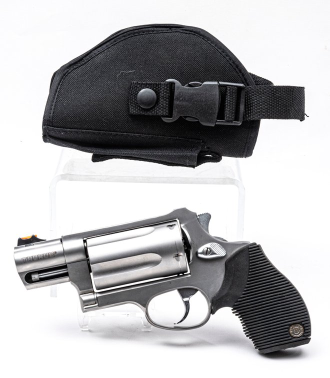 Stainless Steel Tarus The Judge Revolver