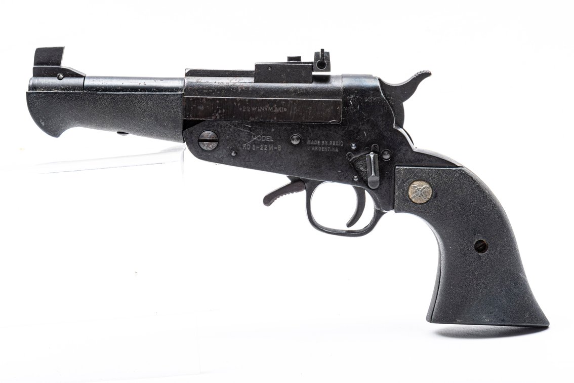 Rexio Model RC3-22-m-s pistol in .22 Magnum