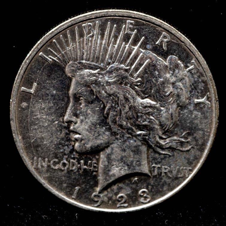1923 D Peace Silver Dollar