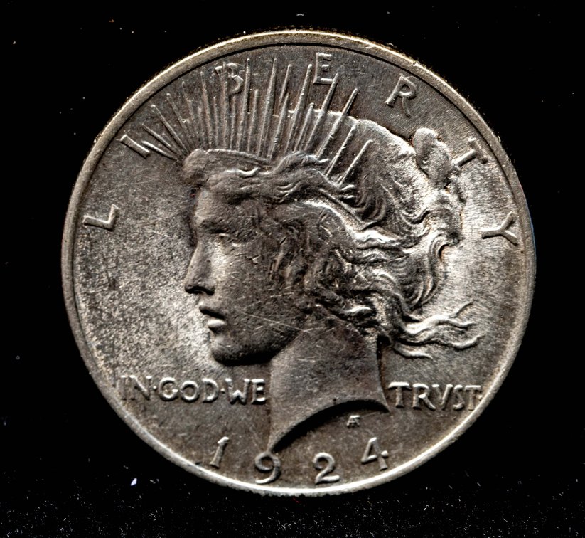 1924 Peace Silver Dollar