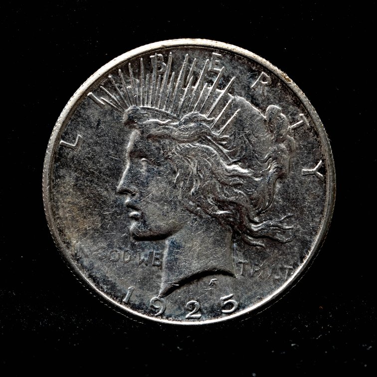 1925 S Peace Silver Dollar
