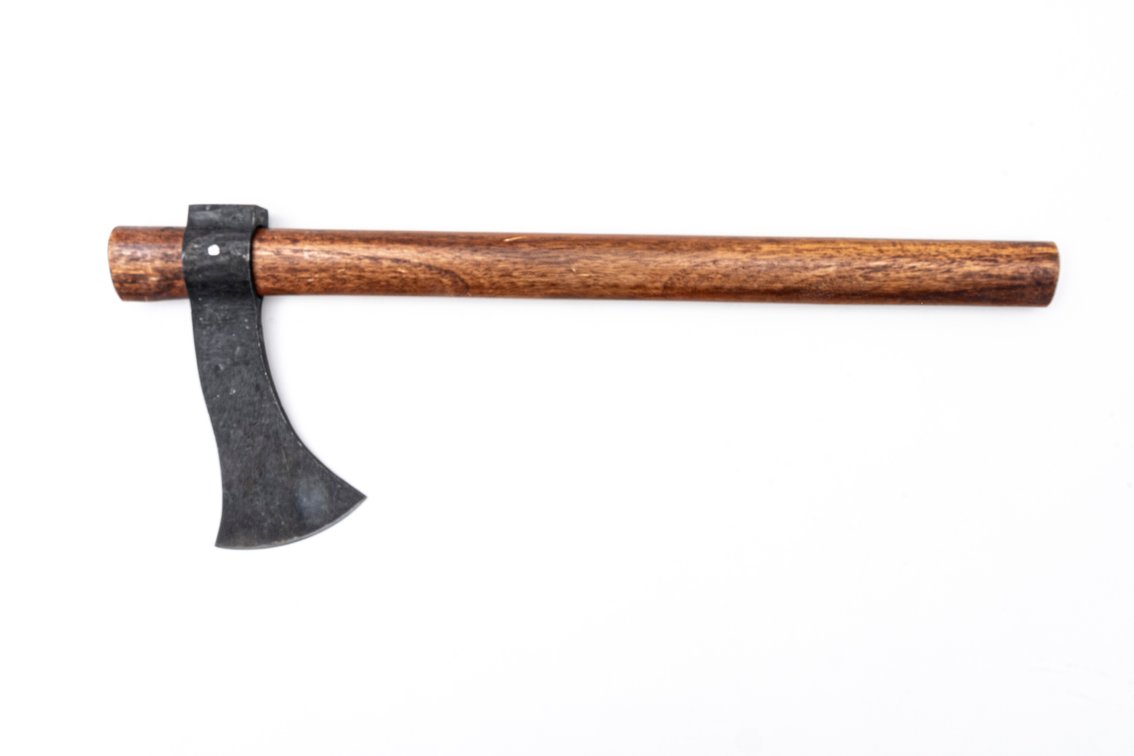 Hand Forged Tomahawk w/Wood Handle