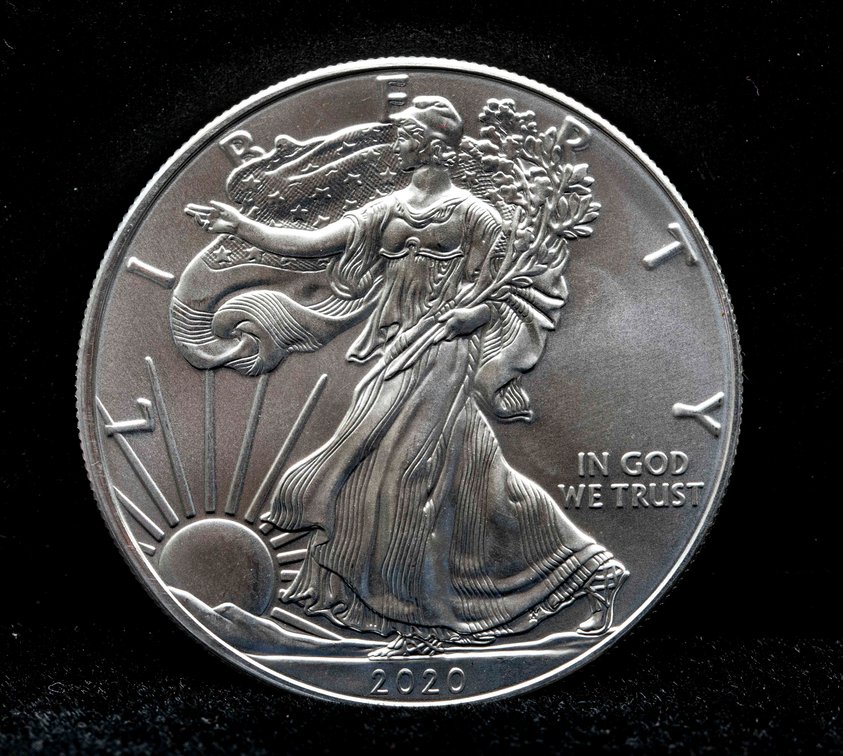 2020 Unc American Silver Eagle 1oz $1 Coin