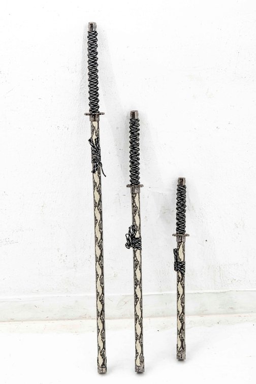 3 Sword Set- Katana, Wakisashi & Tanto