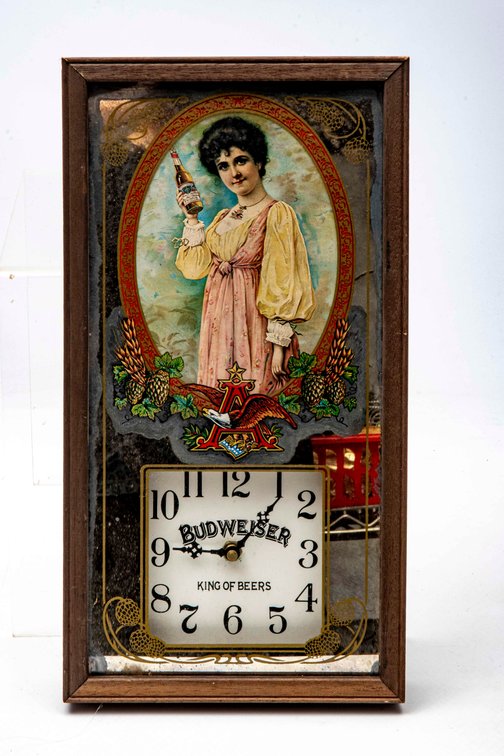 Budweiser Wall Clock- George Nathan