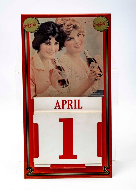 Coca-Cola Wall Calendar Display- 1981